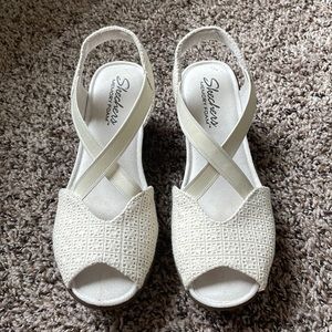 White Platform Sandals
